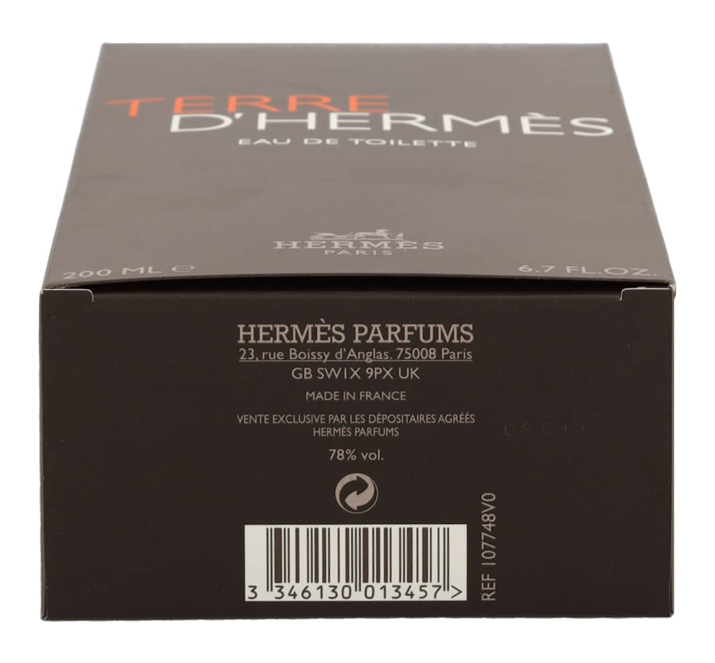 Hermes Terre D'Hermes Edt Spray 200ml